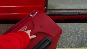 Valise rouge
