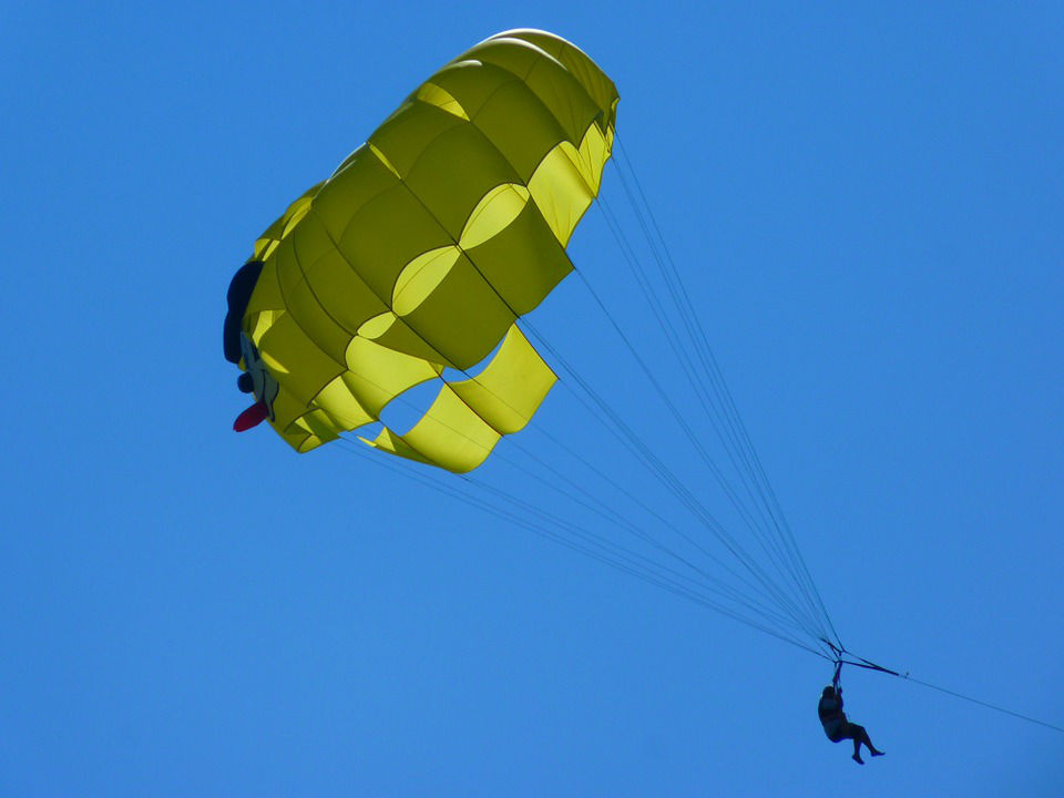 Nice : offrez-vous une séance en parachute ascensionnel en duo