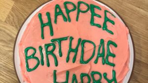 Gâteau d'anniversaire