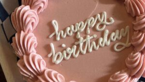 Gâteau d'anniversaire