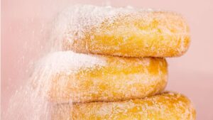 Beignet plein de sucre