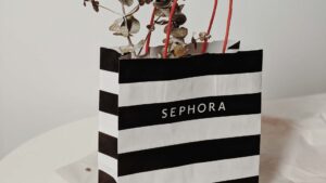 Sac en papier du magasin sephora