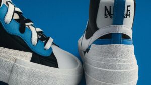 Paire de blazer high x sacai