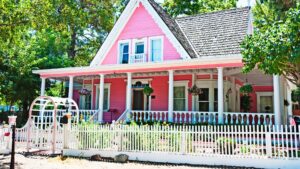 Maison rose