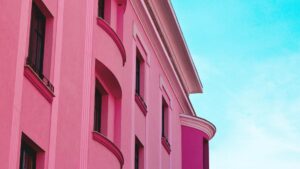 Maison rose