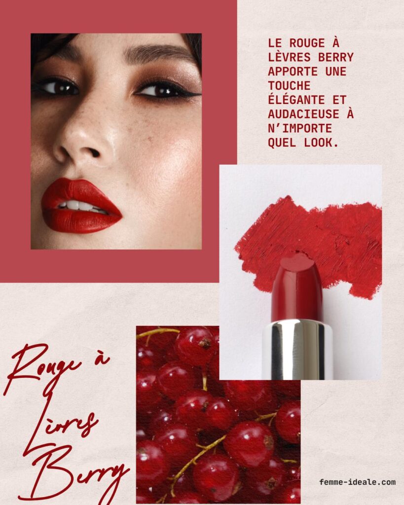 rouge à levres berry