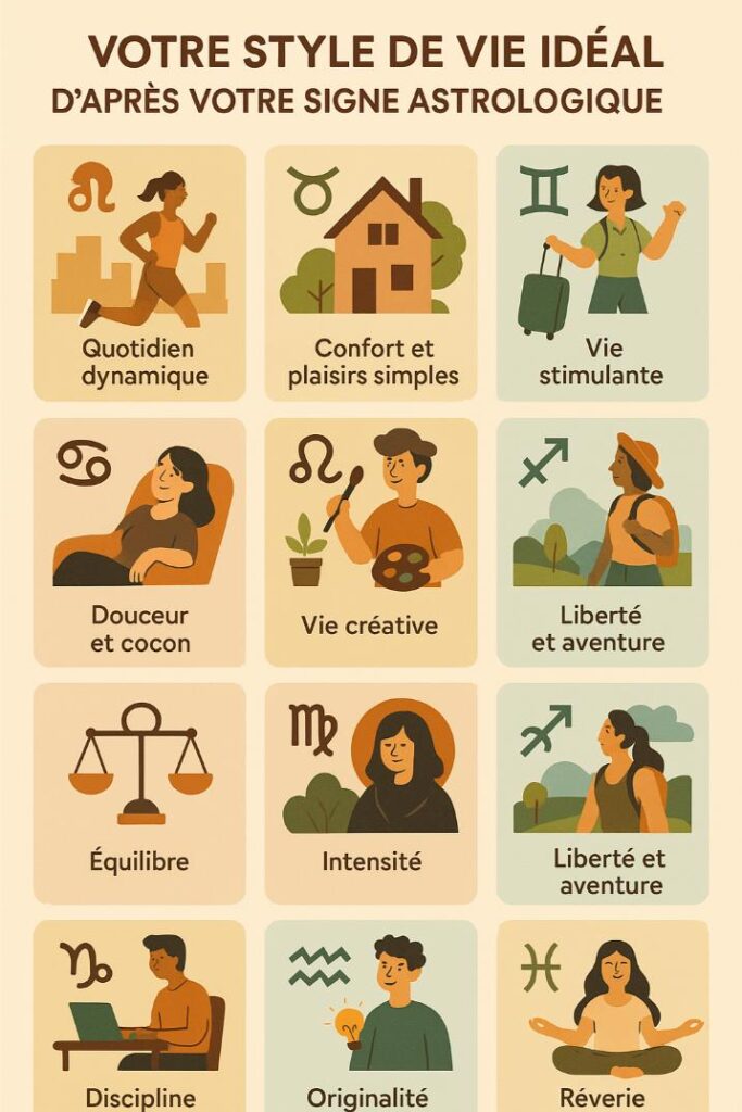 astrologie style vie ideal